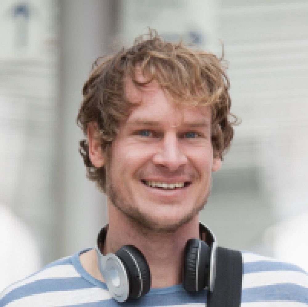 Portrait Of Smiling Man With Headphones And Should PFC5HDP 1 1 1