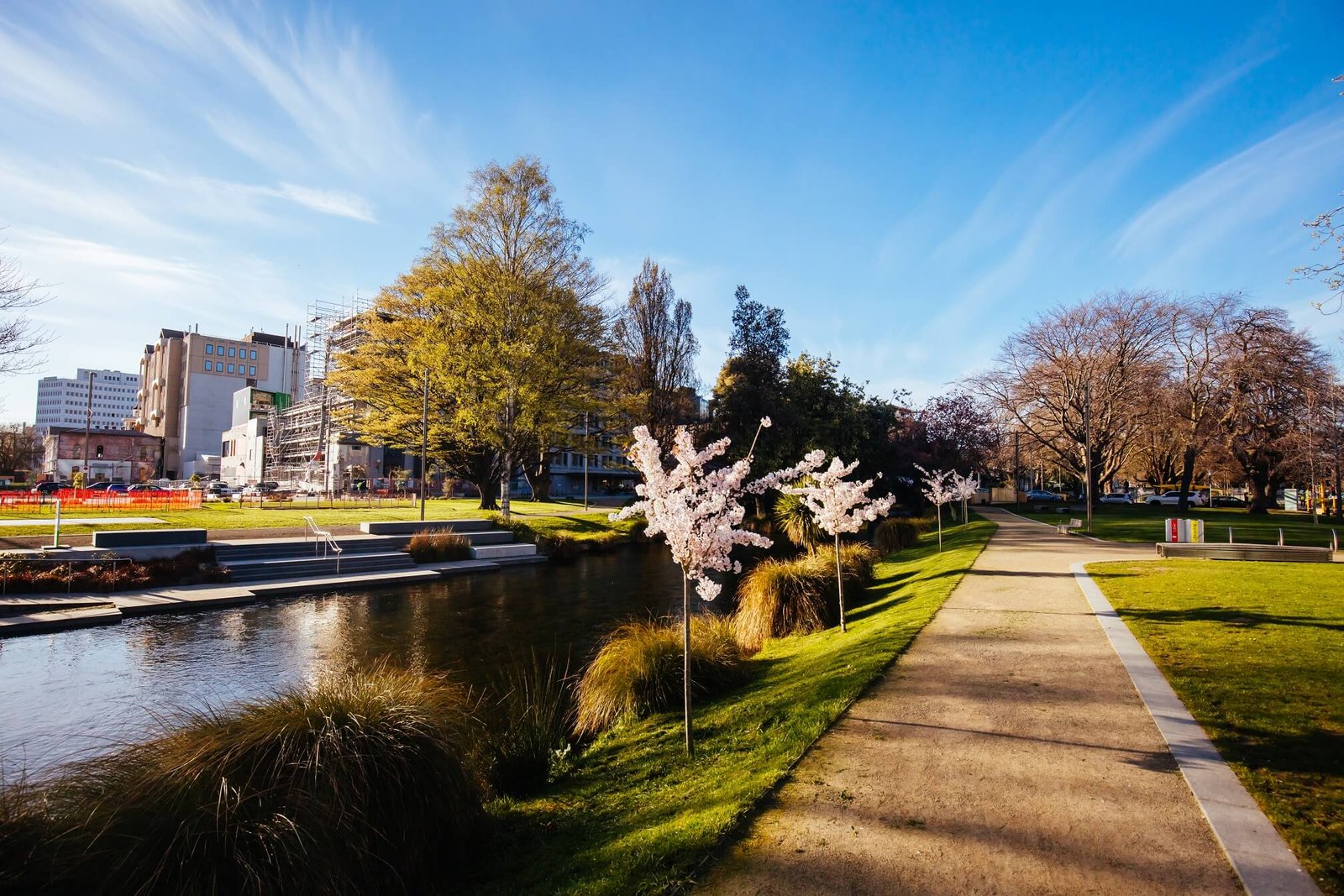 River Avon Views In Christchurch New Zealand 5DBJGJC